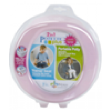 Potette Plus 兩用摺合便攜廁所 - 粉紅